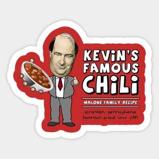 Kevin's Famous Chili Sticker